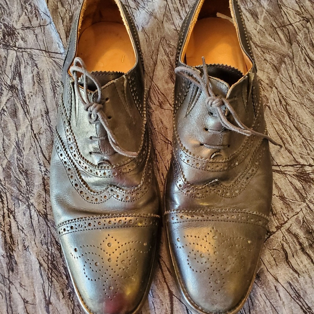 ML Leather lace up loafers size 13